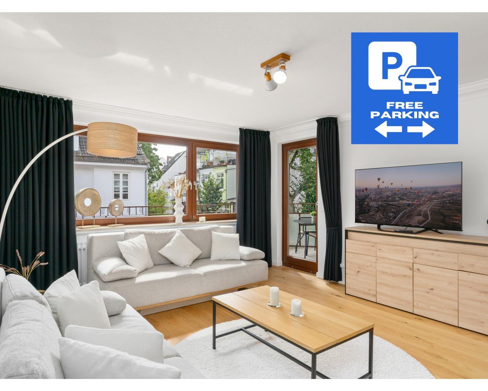 Mel&Bens Modern Oak-Apartments Fuer Bis Zu 12 Personen Бремен Экстерьер фото
